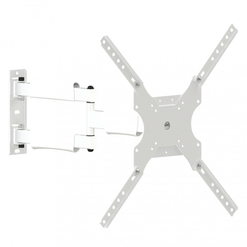 Soporte con Brazo Articulado de 49cm  23"~56"  SBRP2045B  Blanco Brasforma