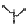 Soporte para 2 monitores en Poste 17" a 32" 18kg - SBRM728 - Brasforma