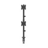 Soporte para 2 monitores 17" a 32" en Vertical  20kg  360° - BM725 Brasforma