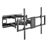 Soporte doble Brazo de 70 cm para TV  de Alta carga 60" ~ 120" 120kg Brasforma