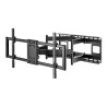 Soporte Doble Brazo de 70cm para TV de Alta carga 43" ~ 95" 120kg   SBRP486