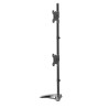 Remate!! Soporte 2 monitores Vertical  - 13" a 32"  - 16 kg. BM722- BRASFORMA