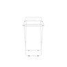 Tendedero De Piso Plegable 140x56cm 13kg  Blanco Brasforma