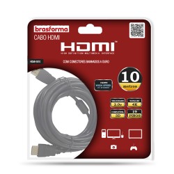 CABLE HDMI  2.0.V   4K - 3D Ready -  10 Metros