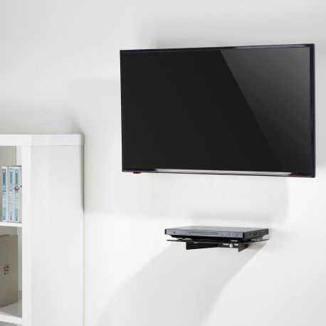 Soporte Deco-Juegos - Acero/Vidrio -10kg Pared-Tabique